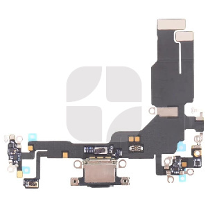 Enerji doldurma paneli/ mikrofon iPhone 15 qara ORG ehtiyat hissəsi - iFix