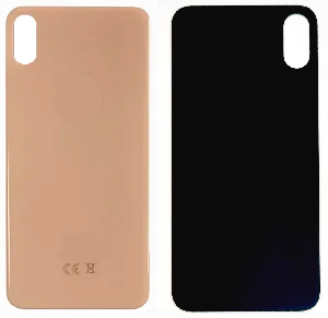 Arxa qapaq iPhone XS (böyük kəsik) qızılı ORG Arxa qapaq iPhone XS (böyük kəsik) qızılı ORG