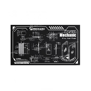 Xalça silikon istiyə davamlı MECHANIC V77 (600*350 mm)