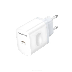 Şarj adapteri PD 20W Borofone BA99A (Type-C) ağ Şarj adapteri PD 20W Borofone BA99A (Type-C) ağ