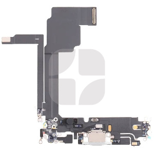 Enerji doldurma paneli/ mikrofon iPhone 15 Pro Max qara ORG ehtiyat hissəsi - iFix