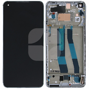 Ekran Xiaomi Mi 11 Lite 5G çərçivədə qara ORG ehtiyat hissəsi - iFix