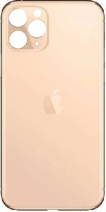 Arxa qapaq iPhone 11 Pro (böyük kəsik) qızılı ORG