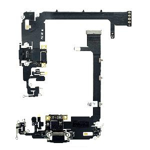 Enerji doldurma paneli/ mikrofon iPhone 11 Pro Max qara ORG