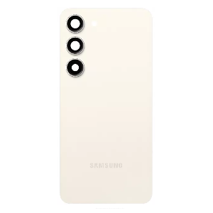 Arxa qapaq kamera şüşəsi ilə Samsung S23 (S911B) ağ Arxa qapaq kamera şüşəsi ilə Samsung S23 (S911B) ağ