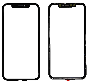 Şüşə ekran üçün/ OCA/ çərçivə iPhone XR 