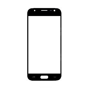 Şüşə ekran üçün/ OCA Samsung J3 2017 (J330F) qara