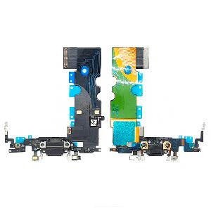 Enerji doldurma paneli/ mikrofon iPhone 8 qara