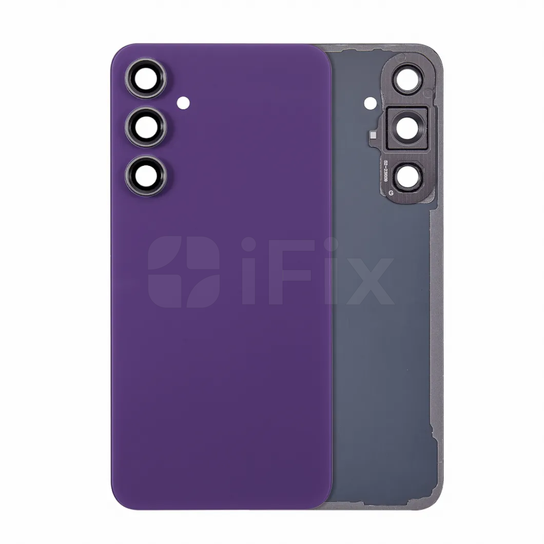 Arxa qapaq kamera şüşəsi ilə Samsung S23 FE (S711B) bənövşəyi Arxa qapaq kamera şüşəsi ilə Samsung S23 FE (S711B) bənövşəyi