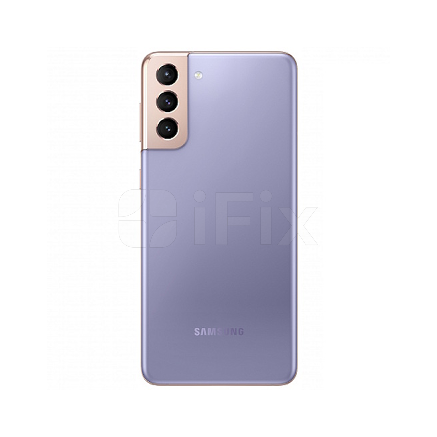 Arxa qapaq kamera şüşəsi ilə Samsung S21 Plus (G996B) bənövşəyi