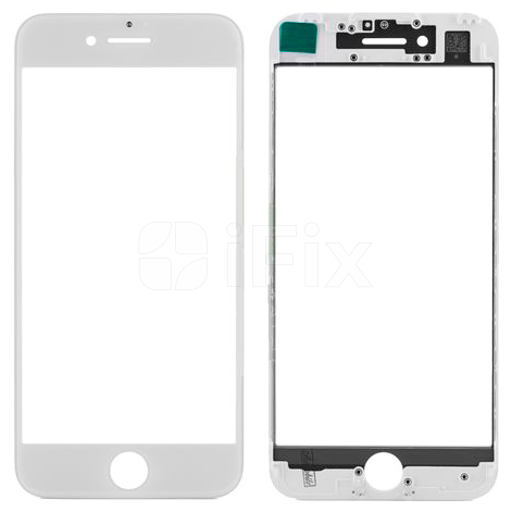 Şüşə ekran üçün/ OCA/ çərçivə iPhone 7 ağ Şüşə ekran üçün/ OCA/ çərçivə iPhone 7 ağ