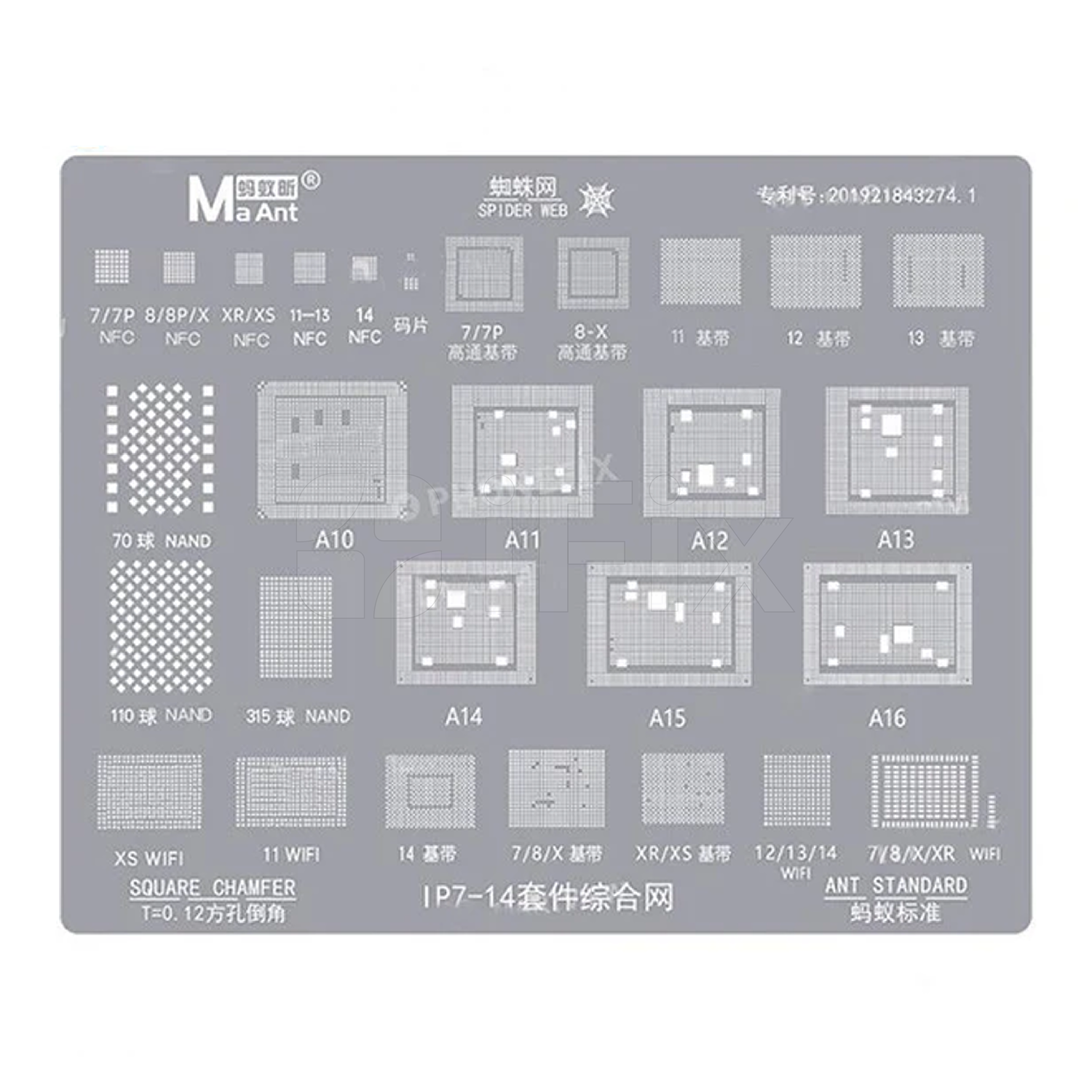 Trafaret MaAnt iPhone 15/ 15 Plus/ 15 Pro/ 15 Pro Max Trafaret MaAnt iPhone 15/ 15 Plus/ 15 Pro/ 15 Pro Max