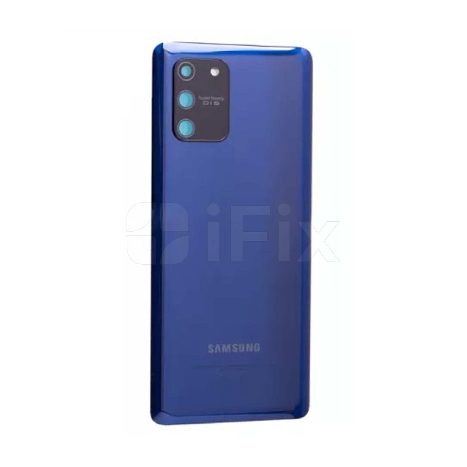 Arxa qapaq kamera şüşəsi ilə Samsung S10 Lite (G770F) göy