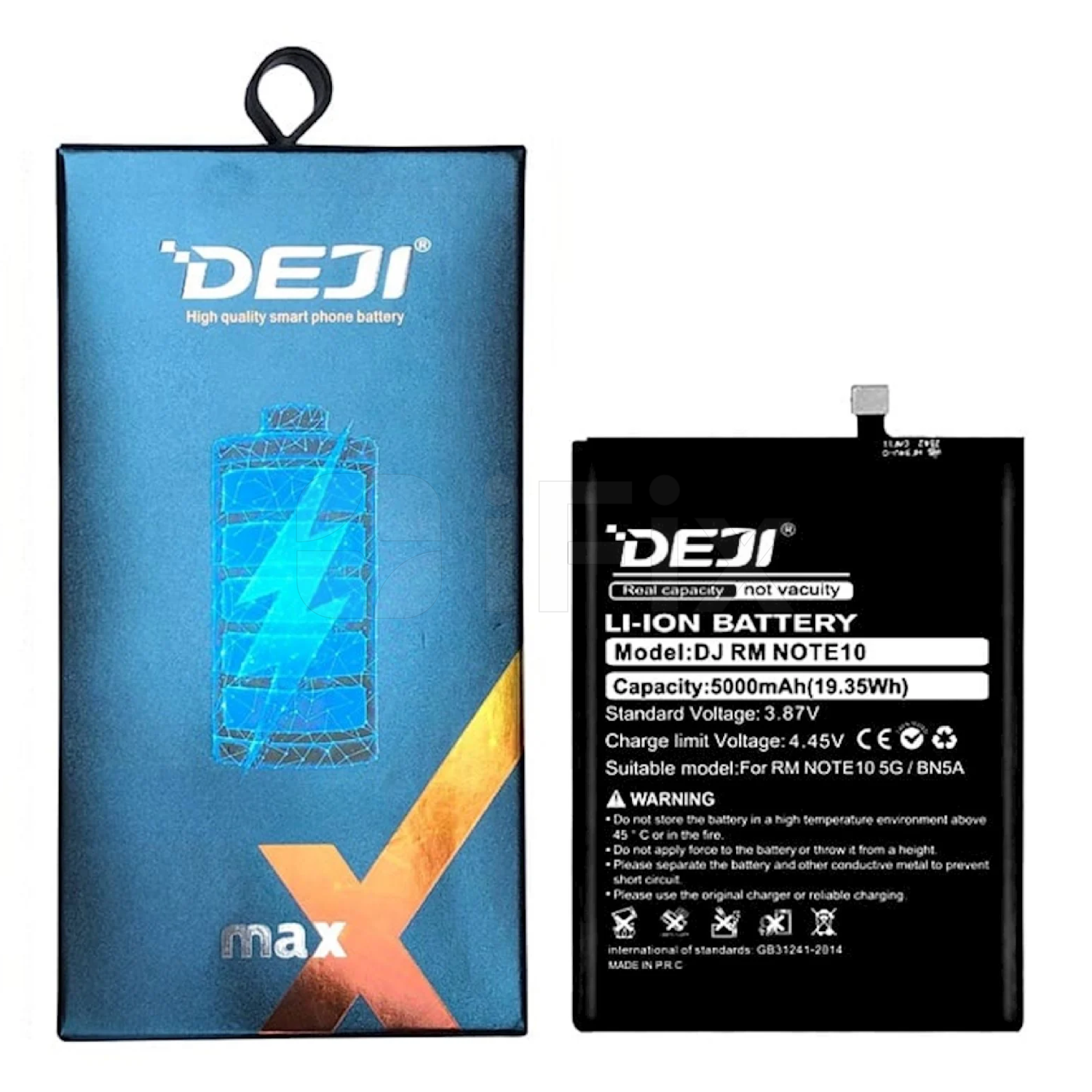 Batareya Xiaomi Poco M3 Pro 5G/ Note 10T/ Note 10 5G/ Redmi 10 (BN5A) DEJI