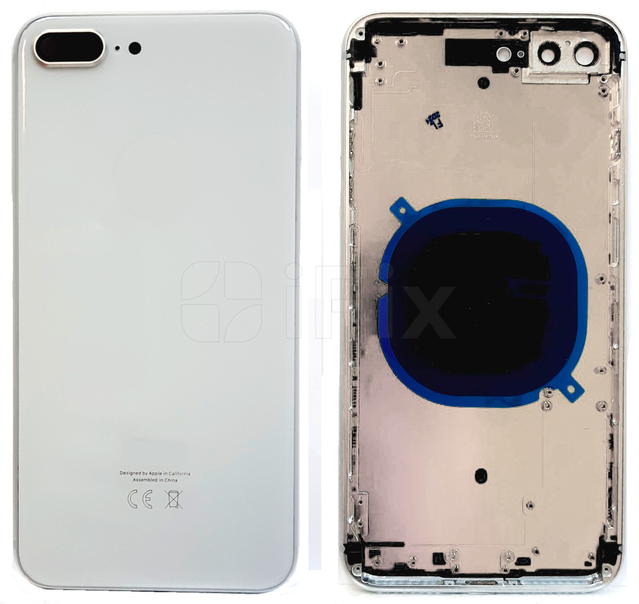 Korpus iPhone 8 Plus gümüşü Korpus iPhone 8 Plus gümüşü
