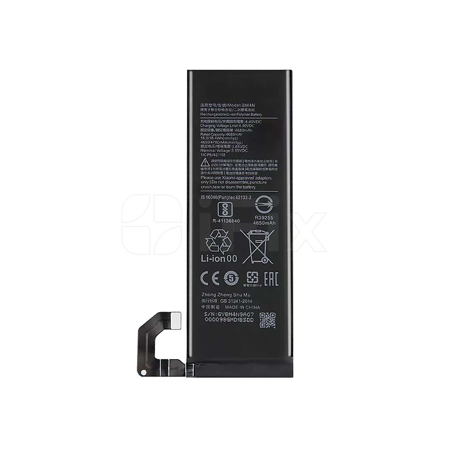 Batareya Xiaomi Mi 10 (BM4N) YIIKOO Batareya Xiaomi Mi 10 (BM4N) YIIKOO