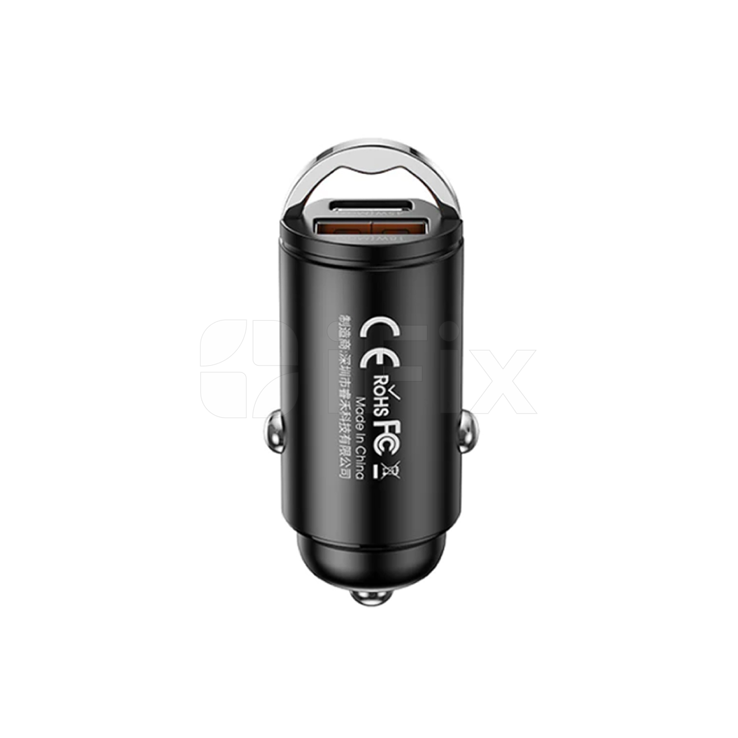 Şarj başlığı maşın üçün PD+USB 45W Remax RCC350 qara Şarj başlığı maşın üçün PD+USB 45W Remax RCC350 qara