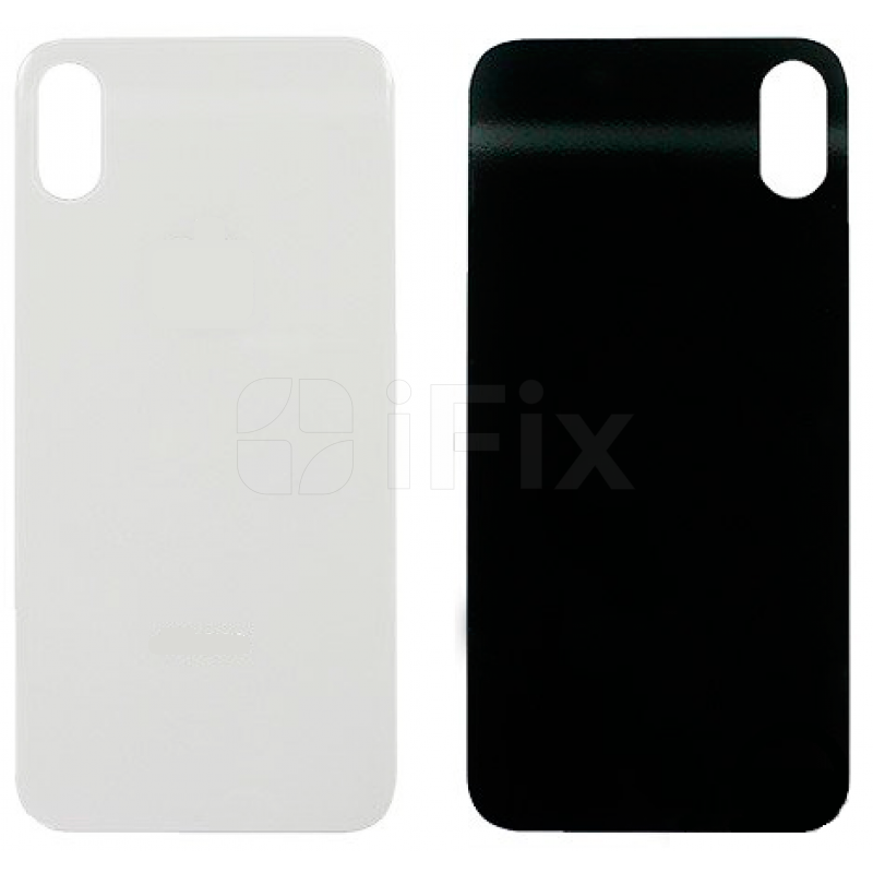 Arxa qapaq iPhone X (böyük kəsik) ağ ORG Arxa qapaq iPhone X (böyük kəsik) ağ ORG