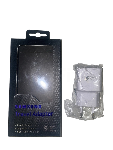 Şarj başlığı USB 2A Samsung qutuda ağ Şarj başlığı USB 2A Samsung qutuda ağ