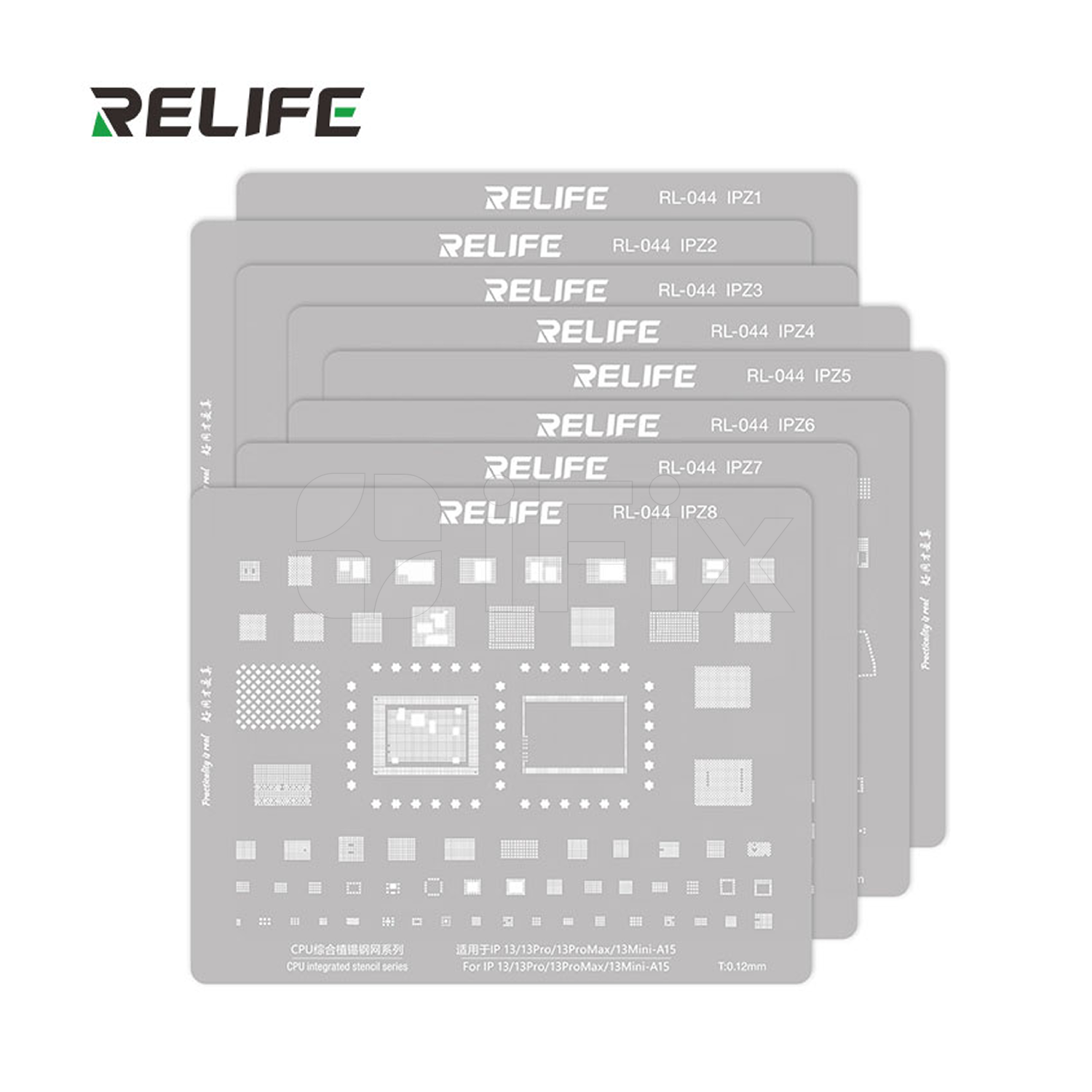 Trafaret RELIFE RL-044 IPM19 iPhone 16 Pro/ 16 Pro Max Trafaret RELIFE RL-044 IPM19 iPhone 16 Pro/ 16 Pro Max