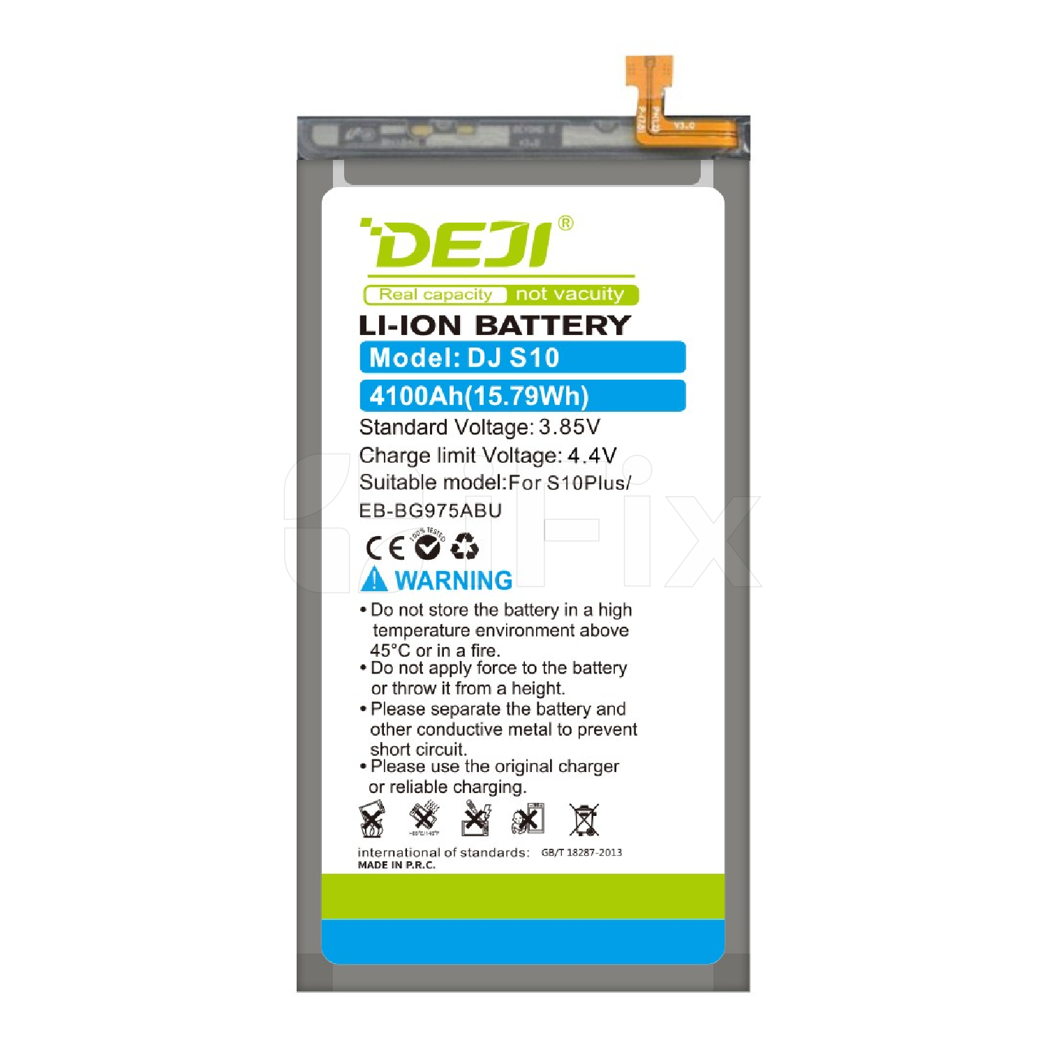 Batareya Samsung S10 Plus (G975F) (EB-BG975ABU) DEJI Batareya Samsung S10 Plus (G975F) (EB-BG975ABU) DEJI