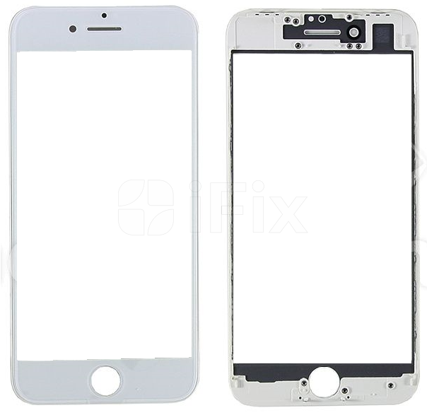Şüşə ekran üçün/ OCA/ çərçivə iPhone 8/ iPhone SE 2020 ağ Şüşə ekran üçün/ OCA/ çərçivə iPhone 8/ iPhone SE 2020 ağ