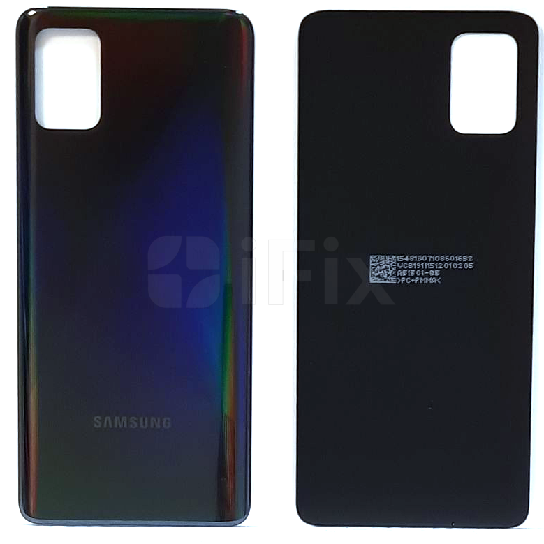Arxa qapaq Samsung A51 (A515F) qara Arxa qapaq Samsung A51 (A515F) qara