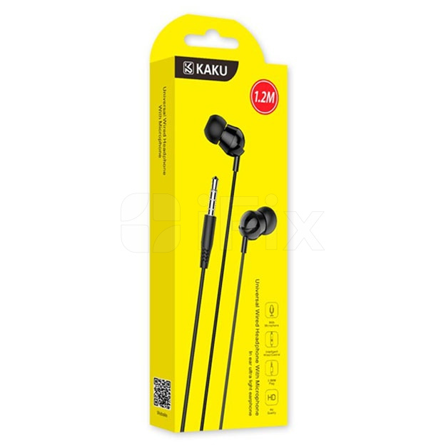 Qulaqlıq 3.5mm KAKU KSC-292 qara Qulaqlıq 3.5mm KAKU KSC-292 qara