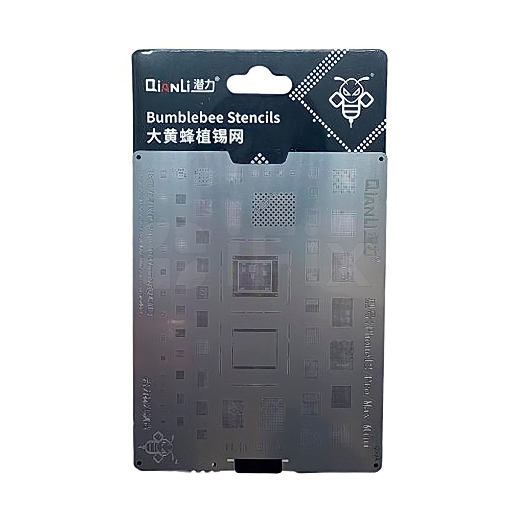 Trafaret BGA QianLi iPhone 12/ 12 Pro/ 12 Pro Max/ 12 Mini (QS74) Trafaret BGA QianLi iPhone 12/ 12 Pro/ 12 Pro Max/ 12 Mini (QS74)