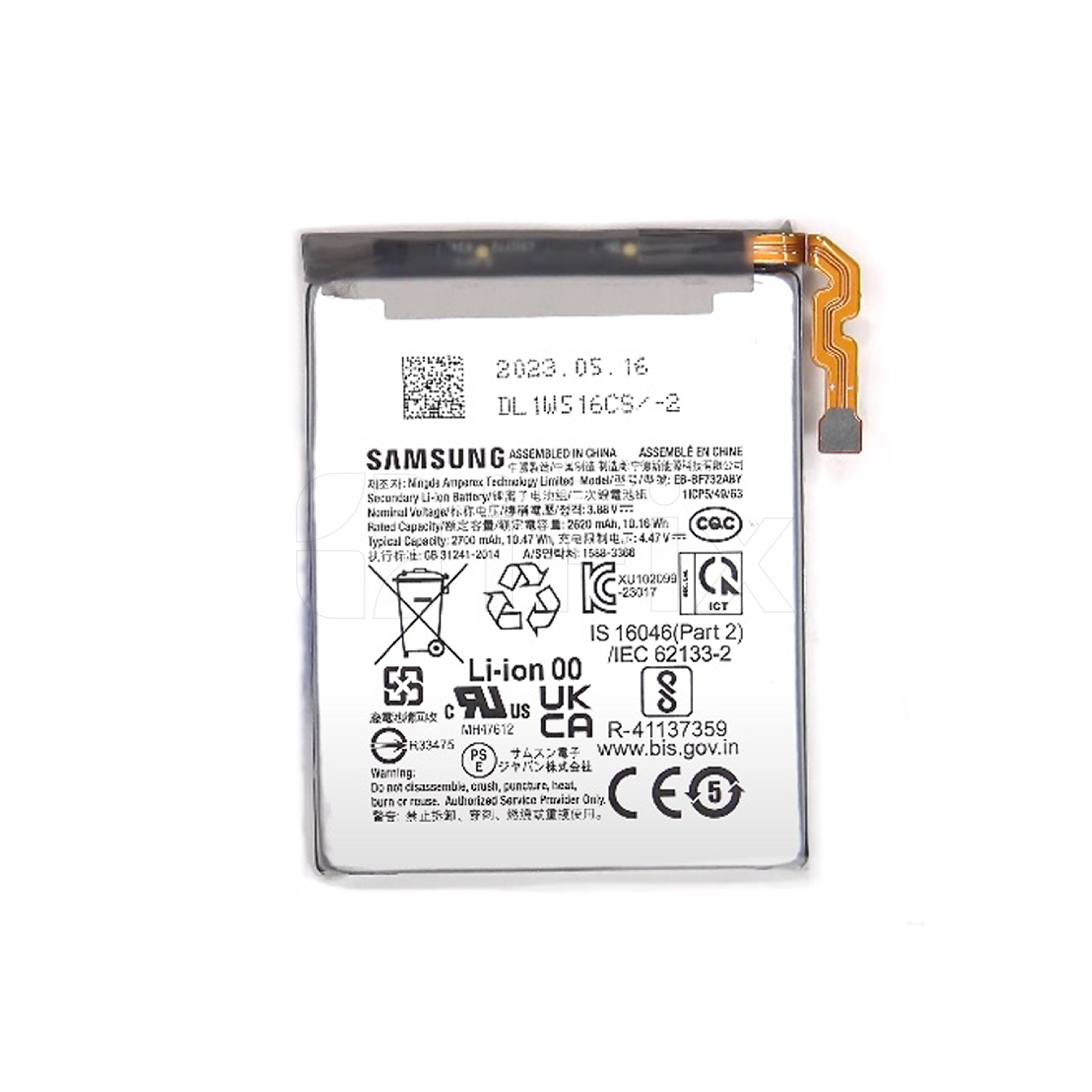 Batareya Samsung Z Flip 5 (EB-BF731ABY) YIIKOO Batareya Samsung Z Flip 5 (EB-BF731ABY) YIIKOO