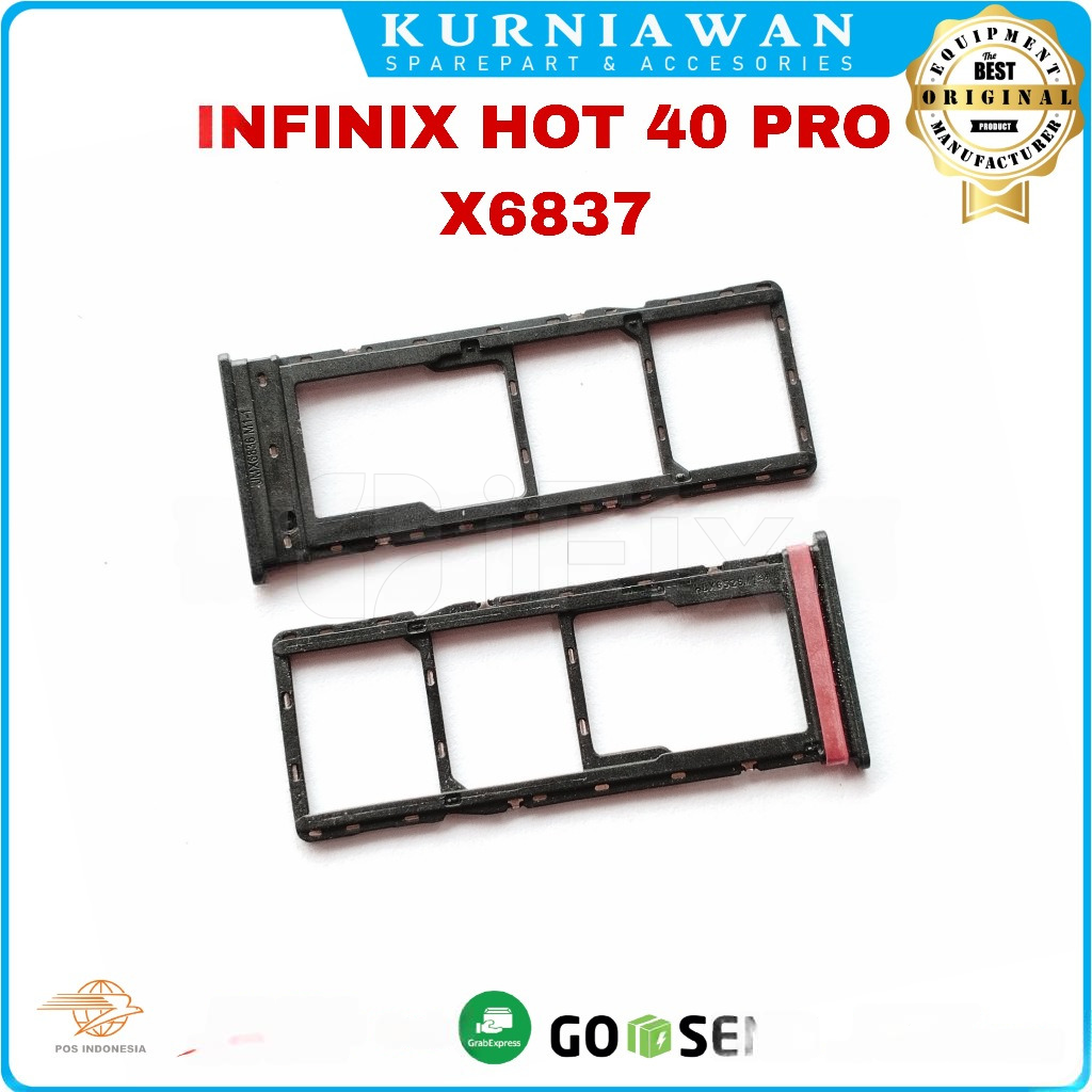 SİM tutucu Infinix Hot 40 Pro qara SİM tutucu Infinix Hot 40 Pro qara