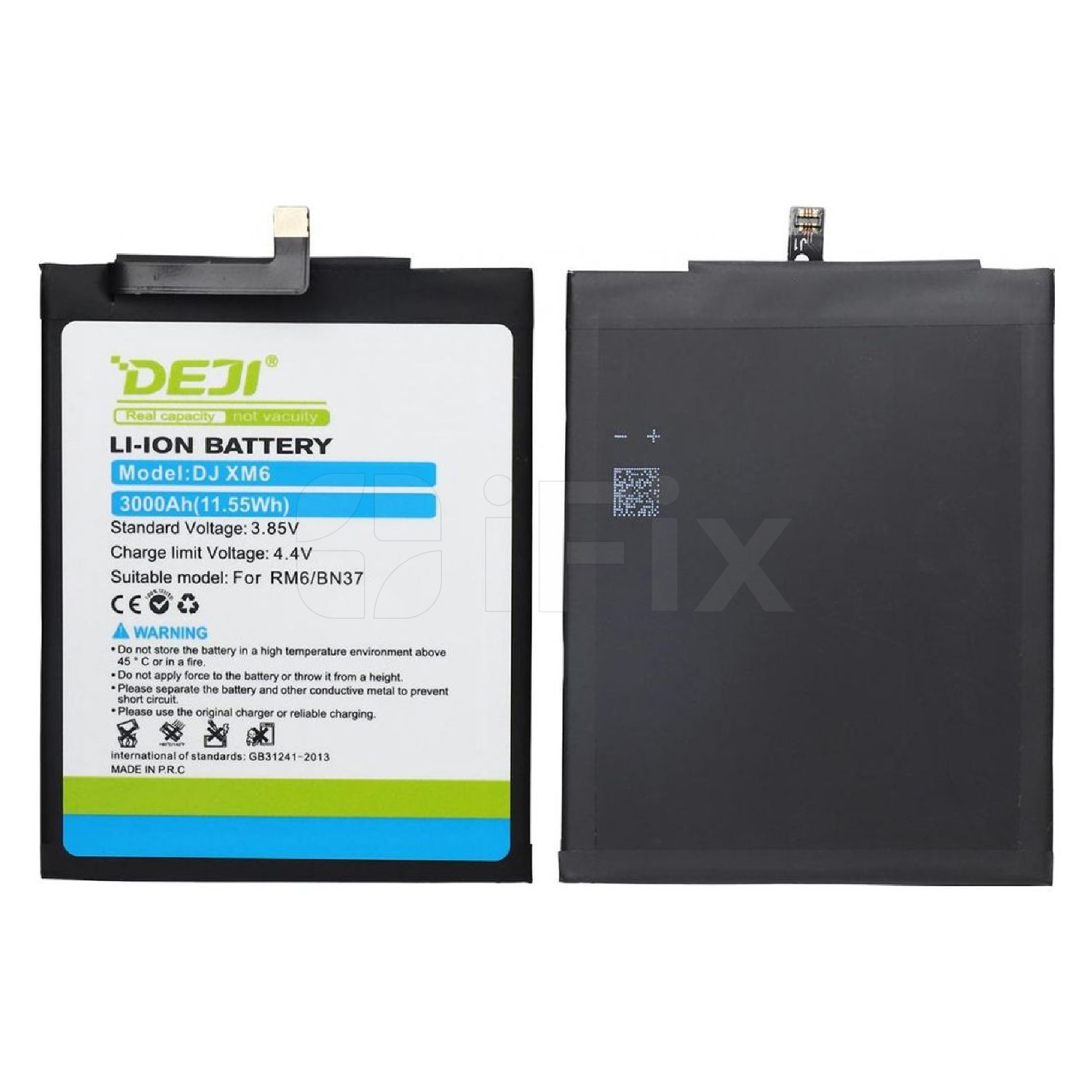 Batareya Xiaomi Redmi 6/ 6A (BN37) DEJI Batareya Xiaomi Redmi 6/ 6A (BN37) DEJI