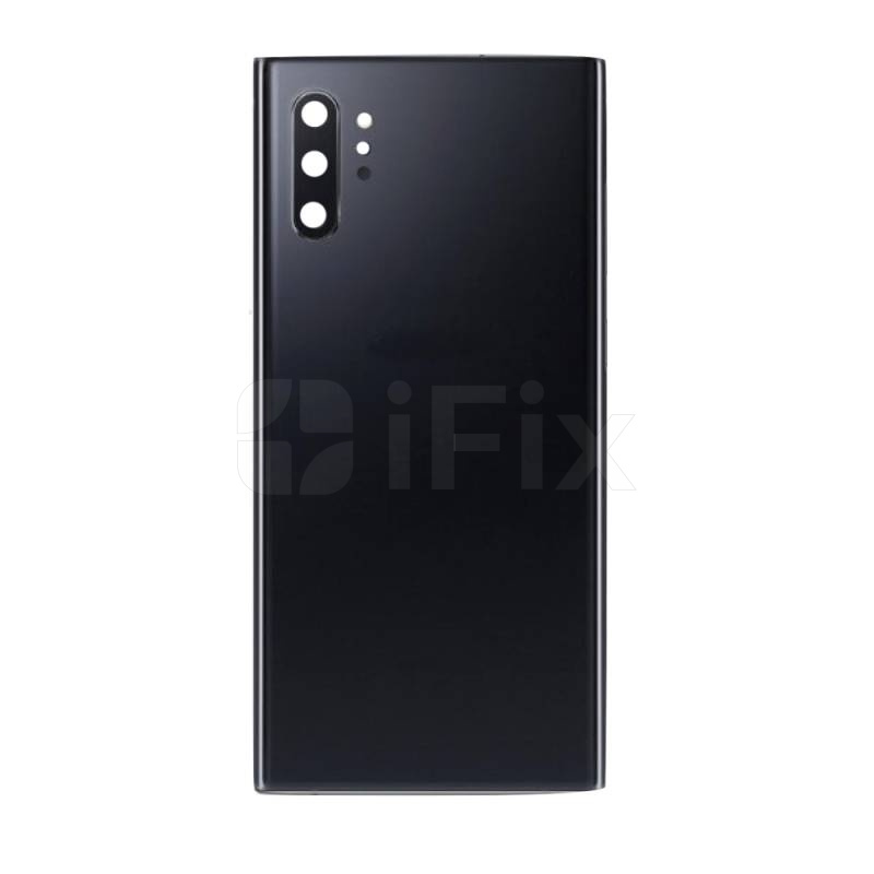 Arxa qapaq kamera şüşəsi ilə Samsung Note 10 Plus (N975F) qara Arxa qapaq kamera şüşəsi ilə Samsung Note 10 Plus (N975F) qara