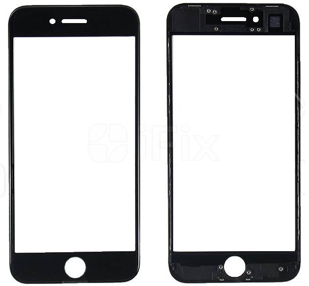 Şüşə ekran üçün/ OCA/ çərçivə iPhone 8/ iPhone SE 2020 qara Şüşə ekran üçün/ OCA/ çərçivə iPhone 8/ iPhone SE 2020 qara