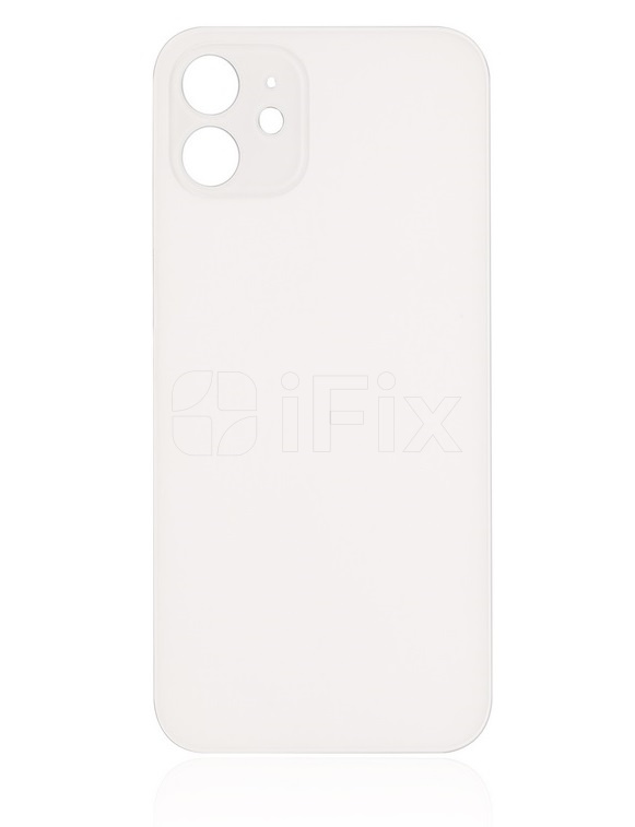 Arxa qapaq iPhone 12 (böyük kəsik) ağ ORG Arxa qapaq iPhone 12 (böyük kəsik) ağ ORG