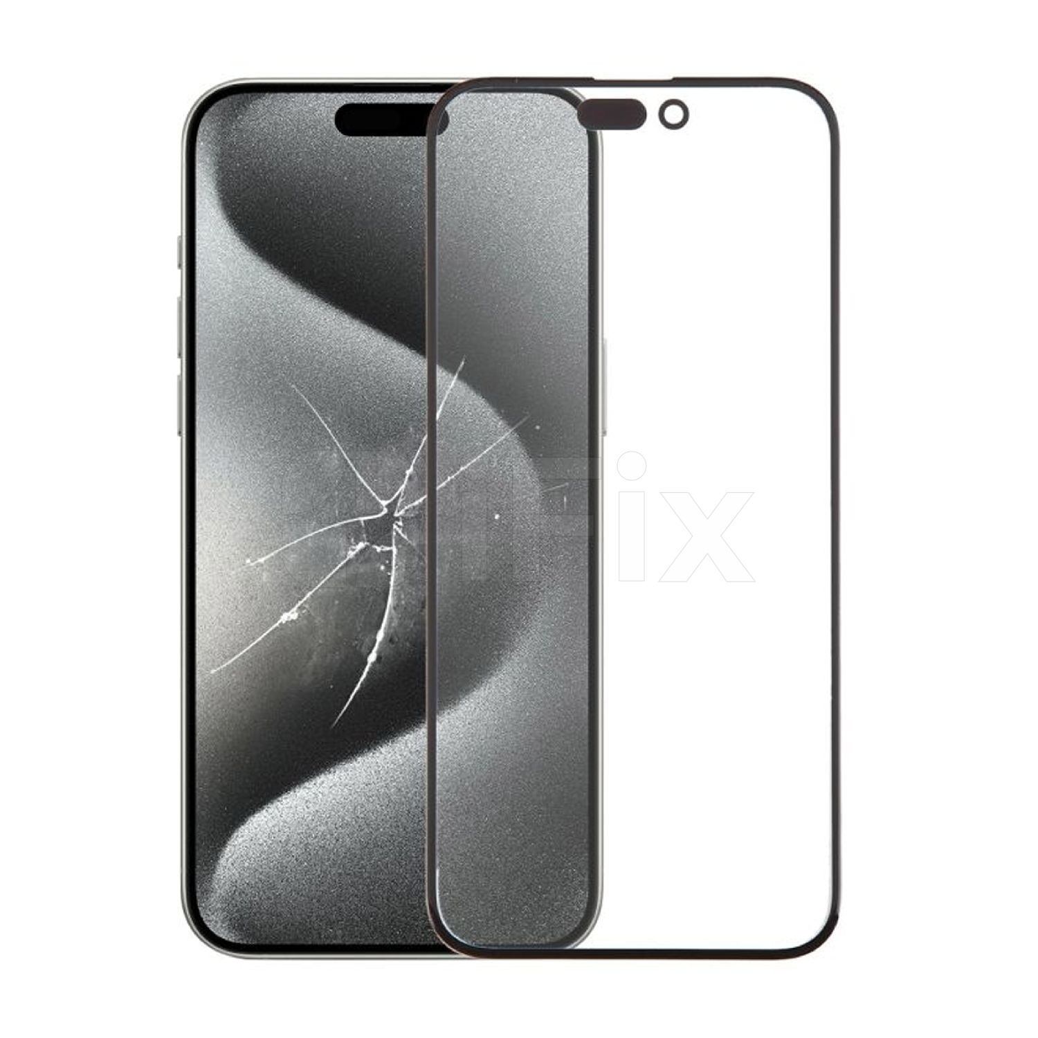 Şüşə ekran üçün/ OCA iPhone 15 Pro