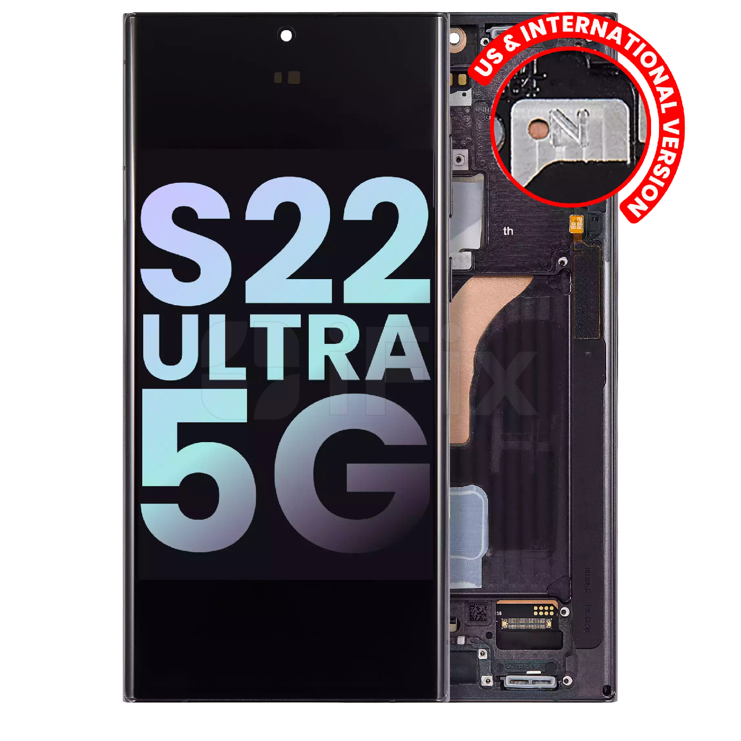 Ekran Samsung S22 Ultra (S908B) çərçivədə qara ORG Ekran Samsung S22 Ultra (S908B) çərçivədə qara ORG