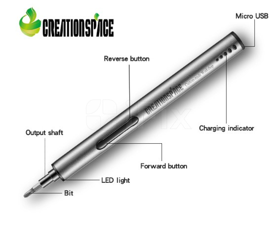 Vintaçan elektrikli CreationSpace ZPJ1802A