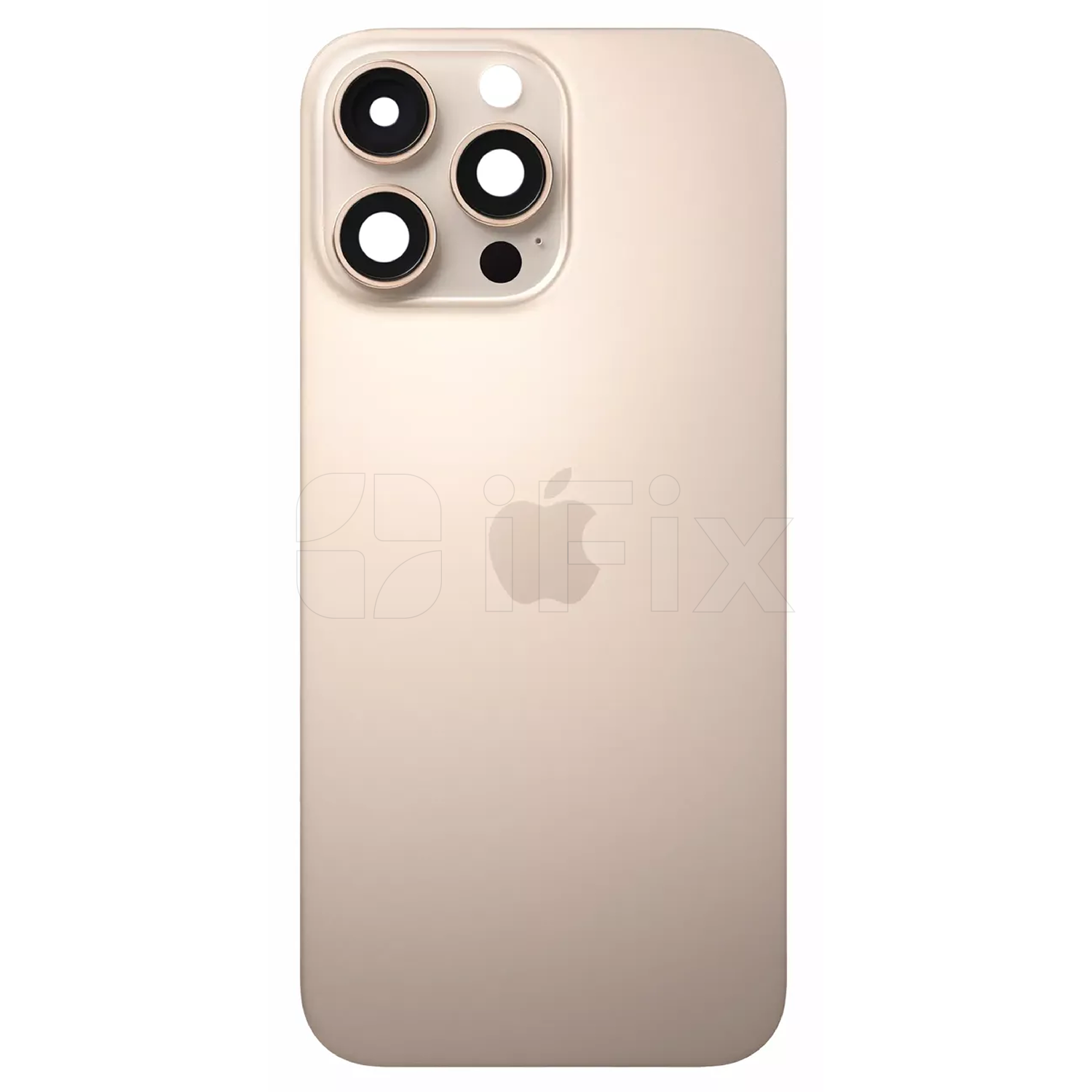 Arxa qapaq kamera şüşəsi ilə iPhone 16 Pro Max açıq qızılı ORG Arxa qapaq kamera şüşəsi ilə iPhone 16 Pro Max açıq qızılı ORG