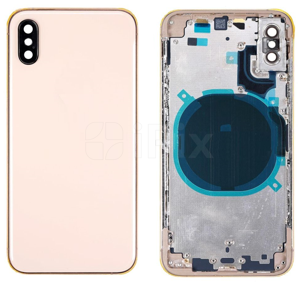 Korpus iPhone XS qızılı ORG Korpus iPhone XS qızılı ORG