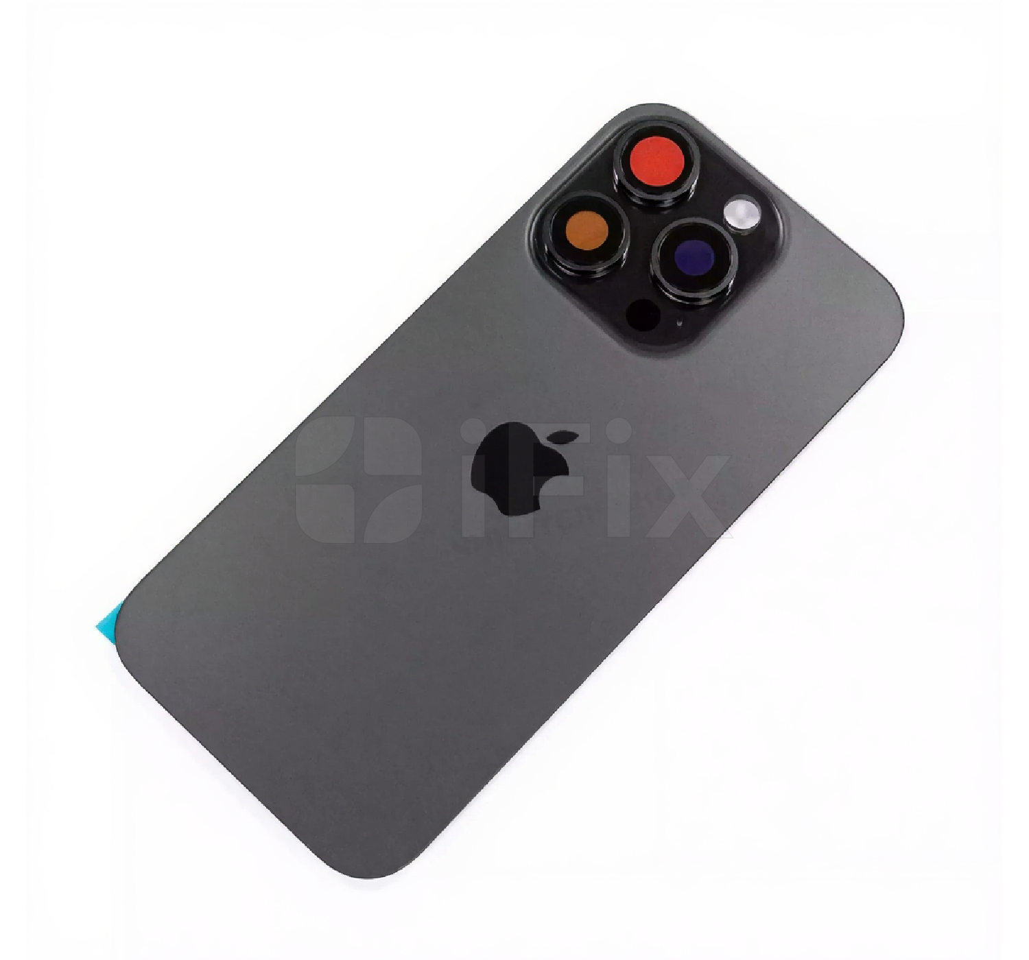 Arxa qapaq iPhone 11 - 16 Pro qara (yığılma)